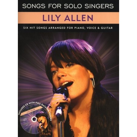 LILY ALLEN. SONGS FOR SOLO SINGERS