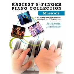 EASIEST 5-FINGER PIANO COLLECTION MUSICALS