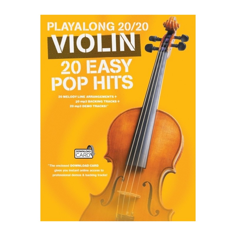 PLAYALONG 20/20 EASY POP HITS