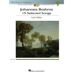 15 SELECTED SONGS (LOW VOICE)