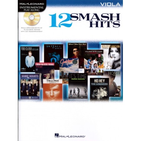 INSTRUMENTAL PLAY-ALONG 12 SMASH HITS
