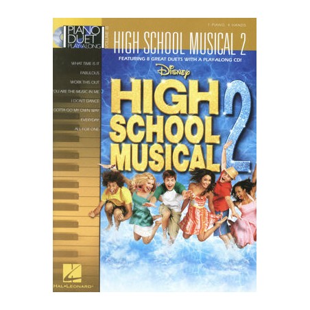 PIANO DUET PLAY-ALONG HIGH SCHOOL MUSICAL 2