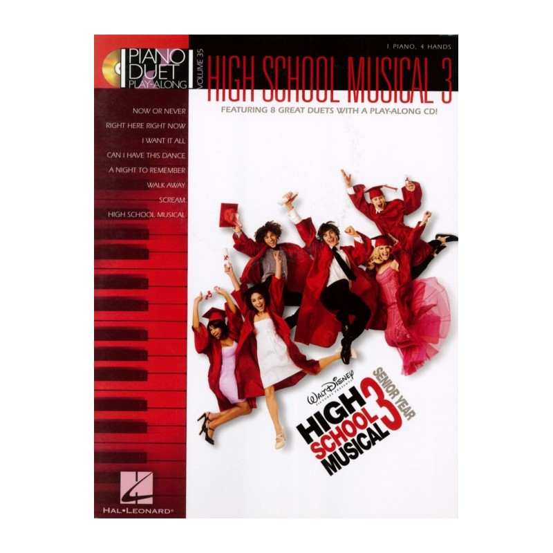 PIANO DUET PLAY-ALONG HIGH SCHOOL MUSICAL 3