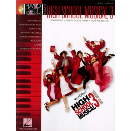 PIANO DUET PLAY-ALONG HIGH SCHOOL MUSICAL 3