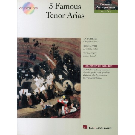 3 FAMOUS TENOR ARIAS