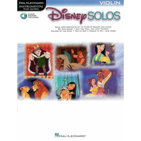 DISNEY SOLOS VIOLIN
