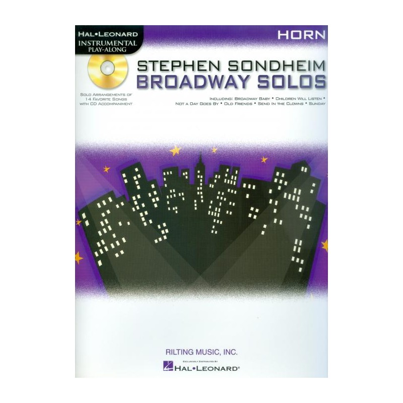 IPA STEPHEN SONDHEIM. BROADWAY SOLOS