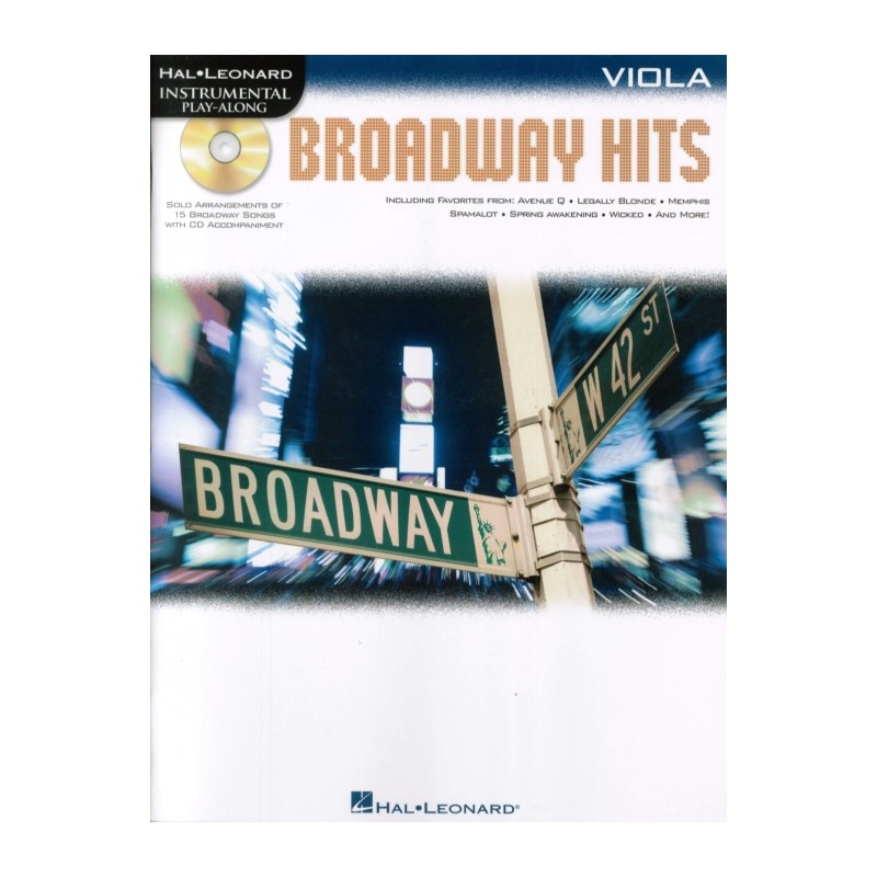 INSTRUMENTAL PLAY-ALONG BROADWAY HITS
