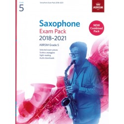 SAXOPHONE EXAM PACK 2018-2021 GRADE 5