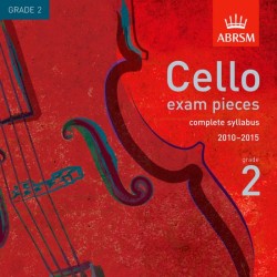 CD CELLO EXAM PIECES 2010-2015 GRADE 2