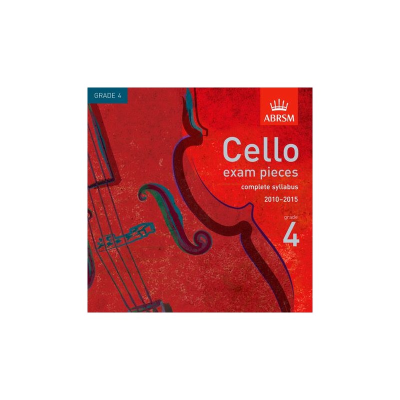 CD CELLO EXAM PIECES 2010-2015 GRADE 4
