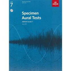 SPECIMEN AURAL TESTS (FROM 2011) GRADE 7 + CD