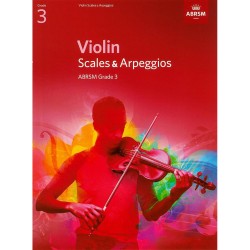 VIOLIN SCALES & ARPEGGIOS (FROM 2012) GRADE 3