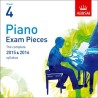 CD SEL.PIANO EXAM PIECES 2015-2016 GRADE 4