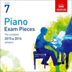CD SEL.PIANO EXAM PIECES 2015-2016 GRADE 7