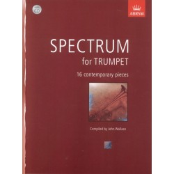 SPECTRUM FOR TRUMPET (16 CONTEMPORARY PIECES) + CD