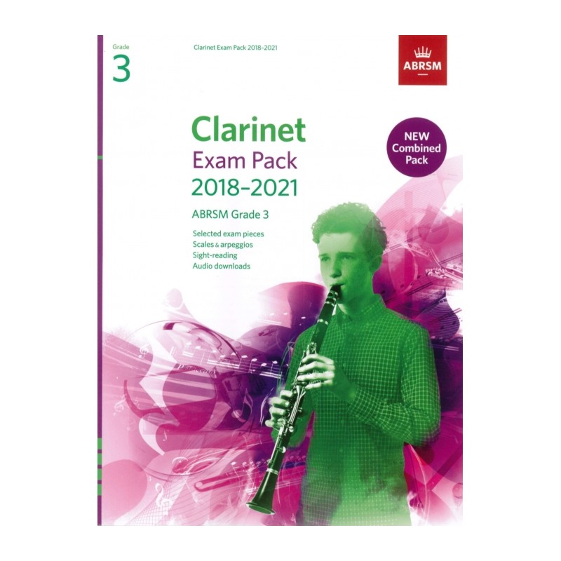 CLARINET EXAM PACK 2018-2021 GRADE 3