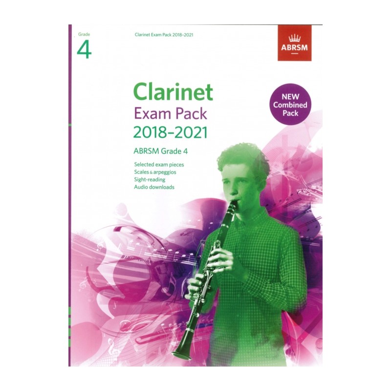 CLARINET EXAM PACK 2018-2021 GRADE 4