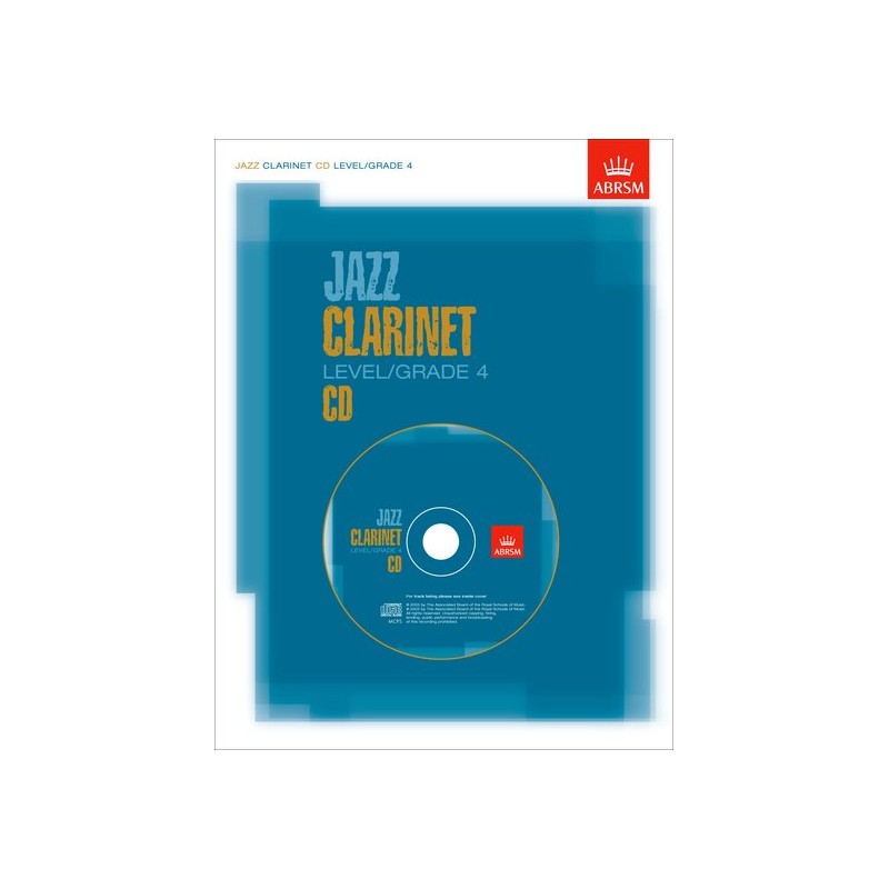 JAZZ CLARINET CD GRADE 4