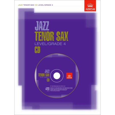 JAZZ TENOR SAX CD GRADE 4
