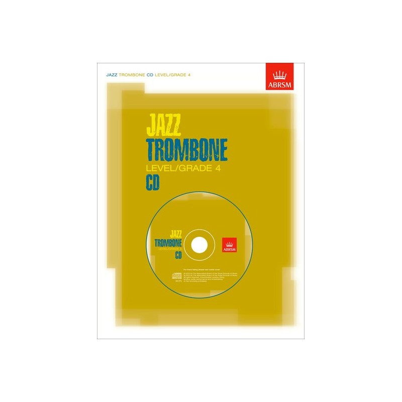 JAZZ TROMBONE CD GRADE 4