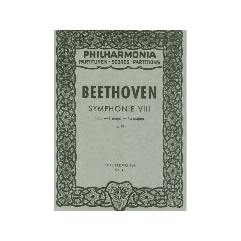 SYMPHONIE 8 F-DUR OP. 93