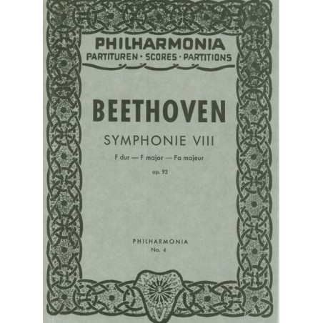 SYMPHONIE 8 F-DUR OP. 93