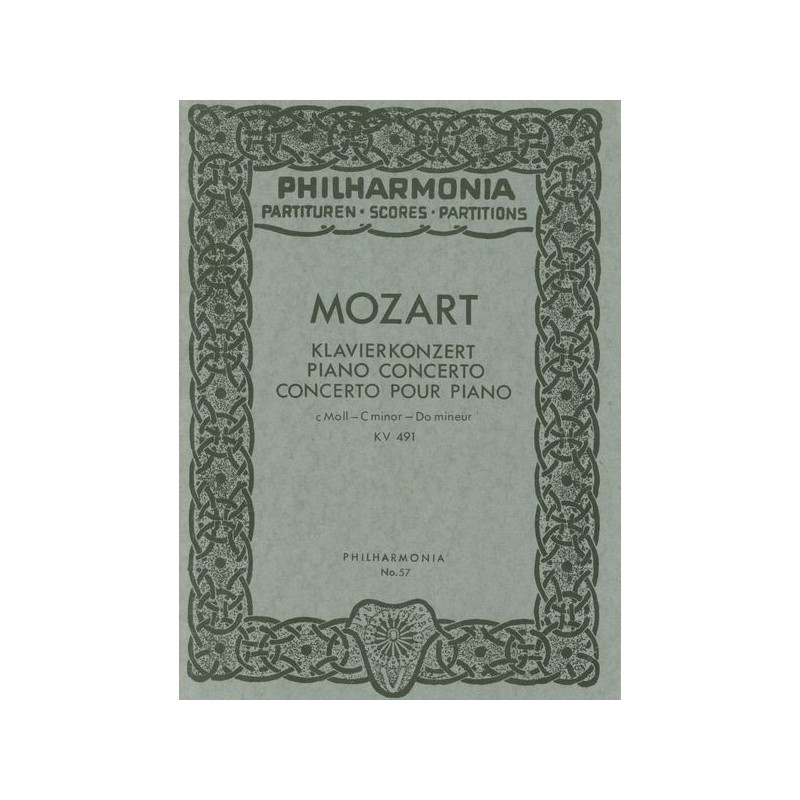 KLAVIERKONZERT C-MOLL KV.491