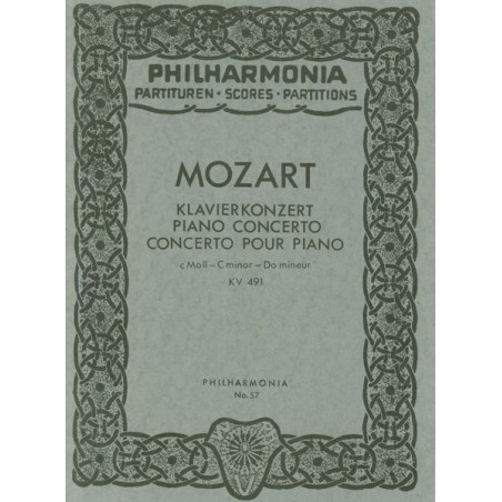 KLAVIERKONZERT C-MOLL KV.491
