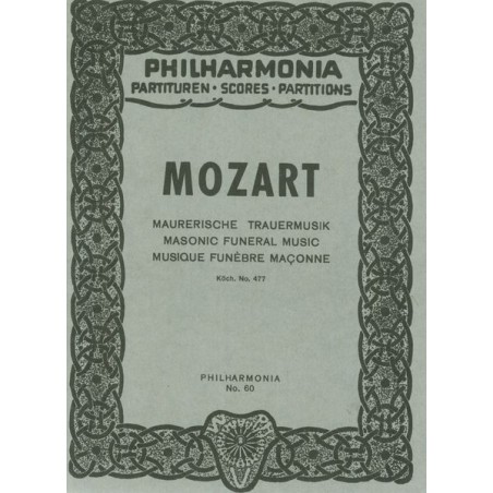 MAURERISCHE TRAUERMUSIK