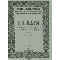 BRANDENBURGISCHES KONZERT Nº1 F-DUR BMW.1046