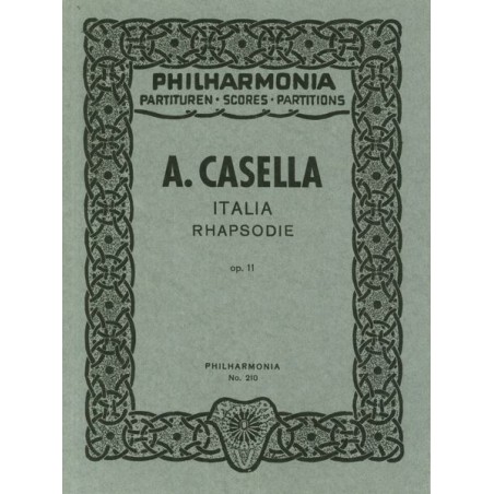 ITALIA OP.11 - RHAPSODIE