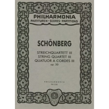 STREICHQUARTETT OP.30