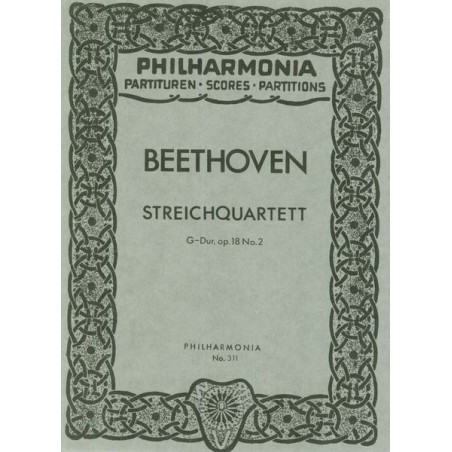 STREICHQUARTETT G-DUR OP.18/2
