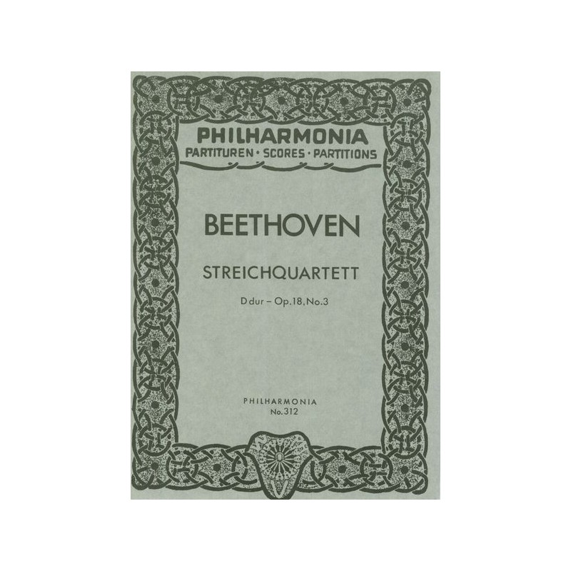 STREICHQUARTETT D-DUR OP.18/3