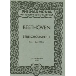 STREICHQUARTETT B-DUR OP.18/6