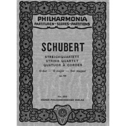 STREICHQUARTETT G OP 161
