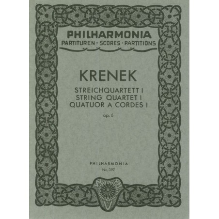 STREICHQUARTETT 1 OP.6