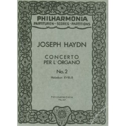 KONZERT FUR ORGEL Nº2 C-DUR HOB.XVIII:8