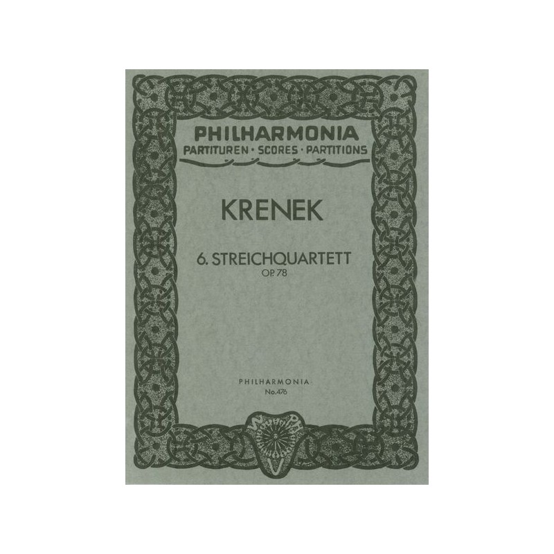 STREICHQUARTETT 6 OP.78
