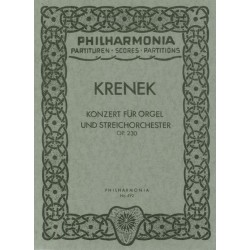 KONZERT FUR ORGEL UND STREICHORCHESTER OP.230
