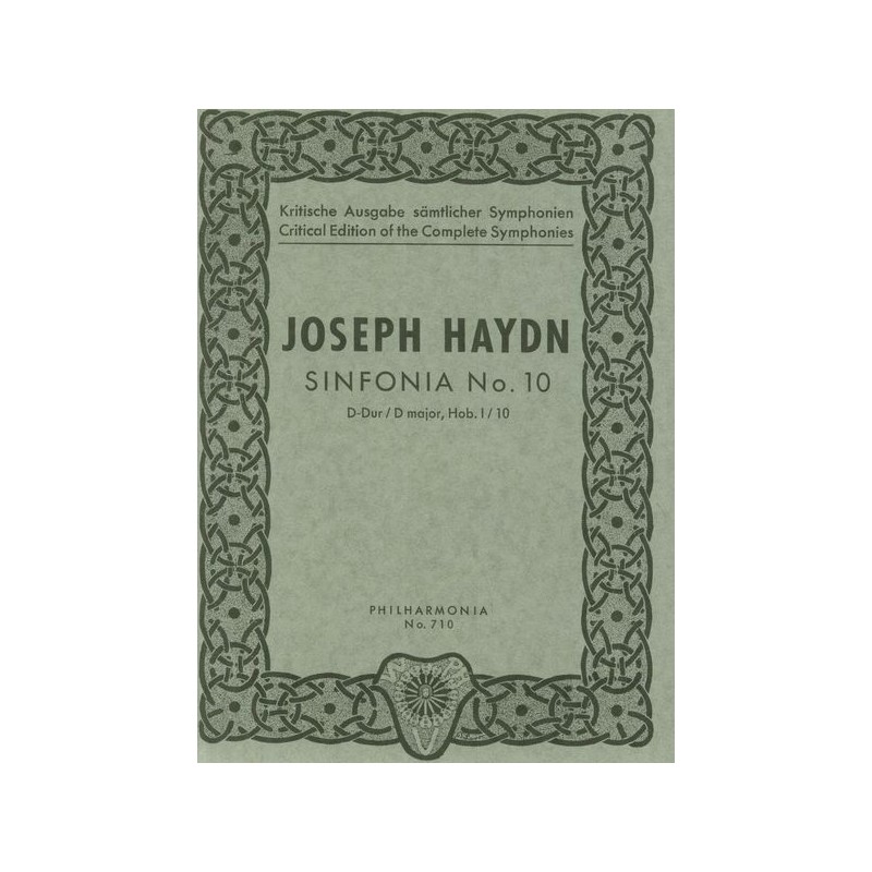 SYMPHONIE 10 D-DUR HOB.I:10