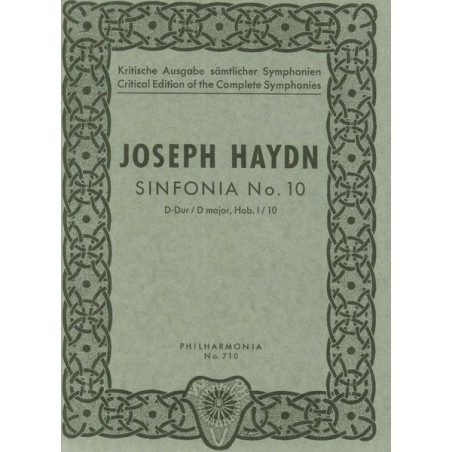 SYMPHONIE 10 D-DUR HOB.I:10