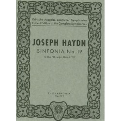 SYMPHONIE 19 D-DUR HOB.I:19