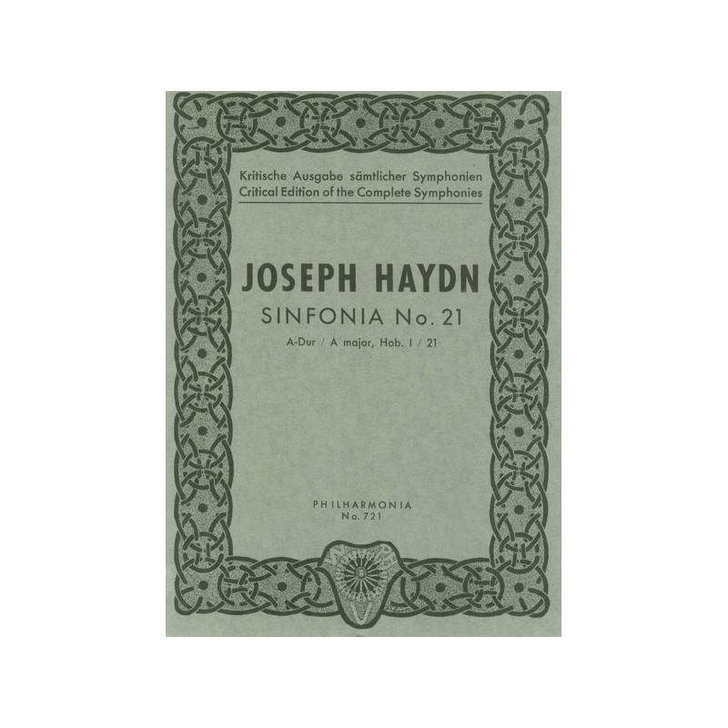 SYMPHONIE 21 A-DUR HOB.I:21