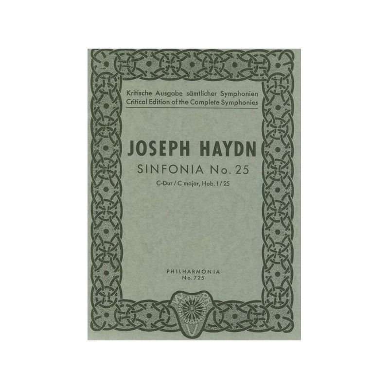SYMPHONIE 25 C-DUR HOB.I:25
