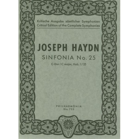 SYMPHONIE 25 C-DUR HOB.I:25