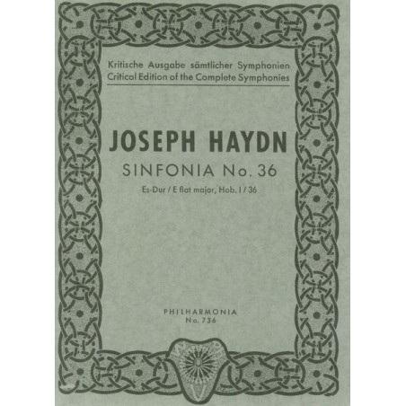 SYMPHONIE 36 ES-DUR HOB.I:36