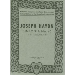 SYMPHONIE 40 F-DUR HOB.I:40