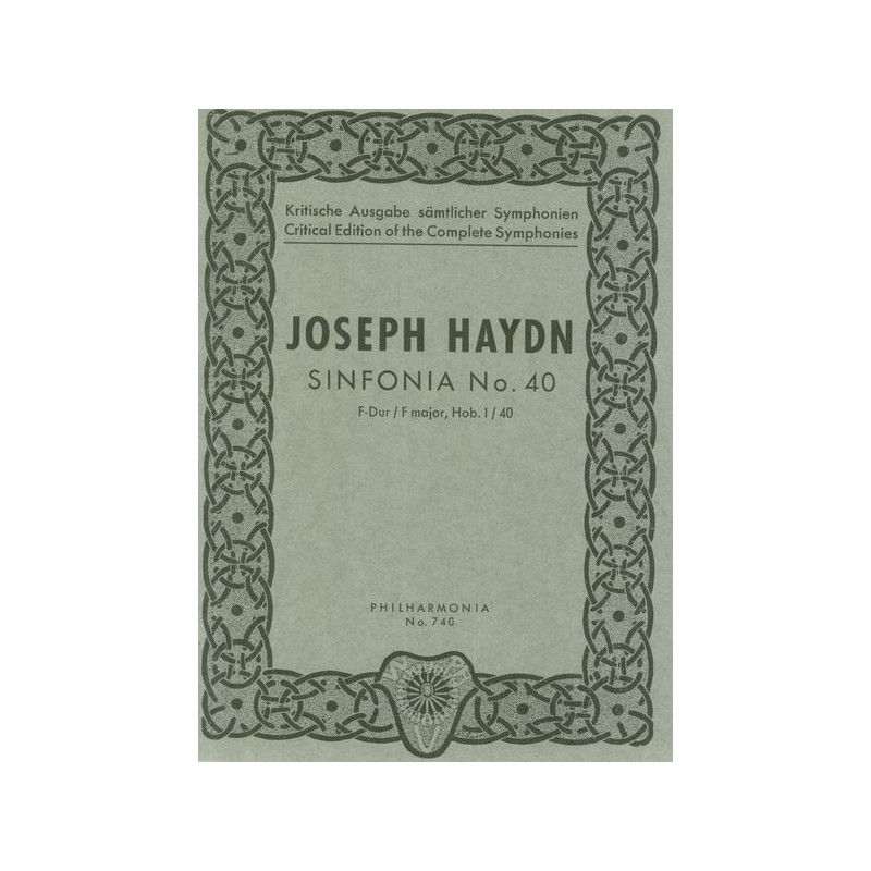 SYMPHONIE 40 F-DUR HOB.I:40